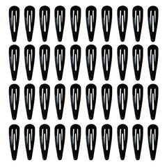 40Pack Metal Snap Hair Clips for Women Girls Kids Teens Toddlers
