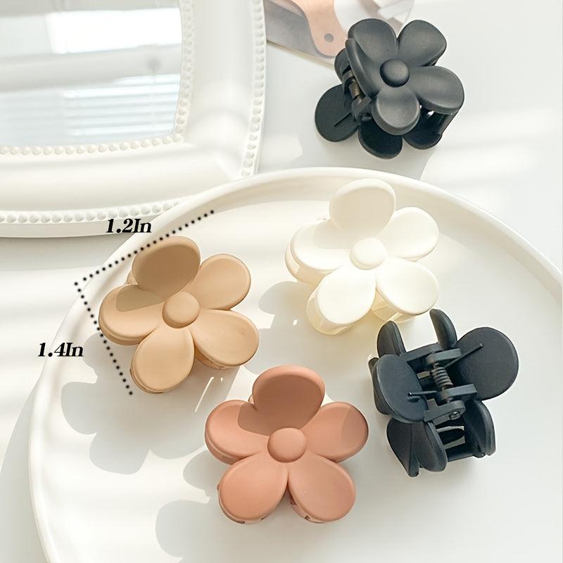 Daisy Hair Clips Translucent Hair Claw Acrylic Hair Clip Hair Accessories