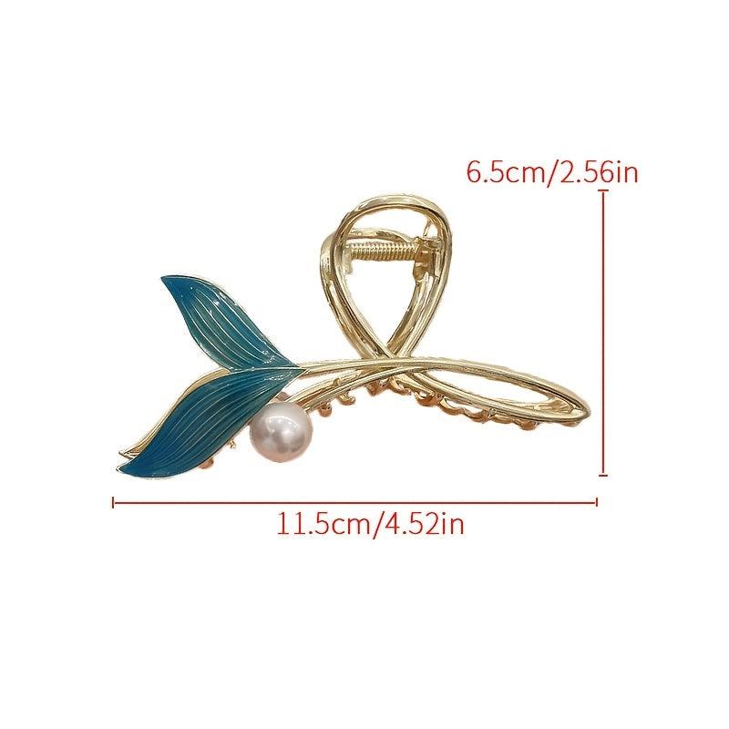Geometric Hair Claw Large Clip Girl Hair Accessory