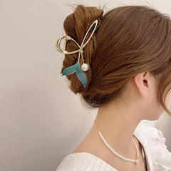 Geometric Hair Claw Large Clip Girl Hair Accessory