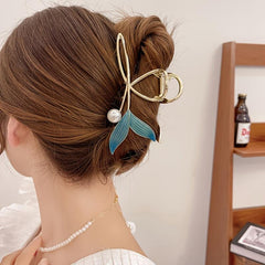 Geometric Hair Claw Large Clip Girl Hair Accessory