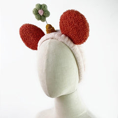 Funny Cartoon Crab Headband for Face Washing