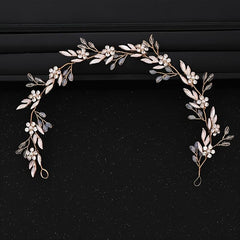 Golden Bridal Hair Vine Wedding Hair Accessories For Bridal Bridesmaid