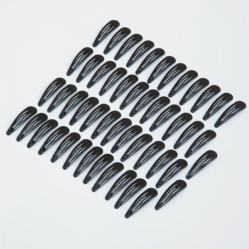 Metal Snap Hair Clips Non slip Hair Barrettes for Girls Women Teens