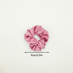 10pcs Mixed Scrunchie Hair Tie Hair Accessories For Women Girls