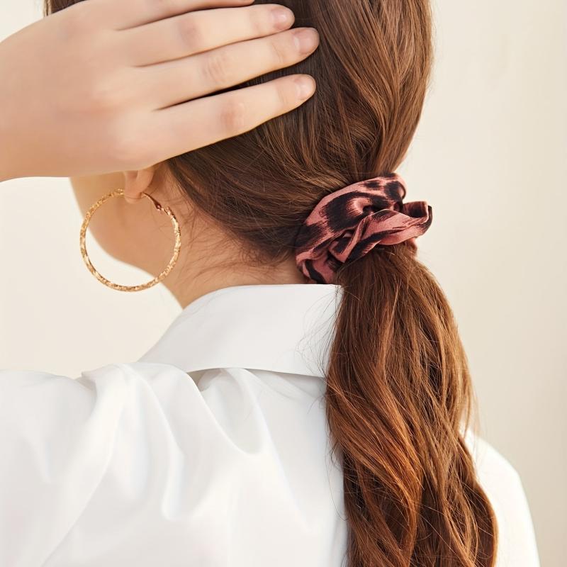 10pcs Mixed Scrunchie Hair Tie Hair Accessories For Women Girls