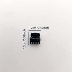 20pcs Small Grab Clip Plastic 1 inch