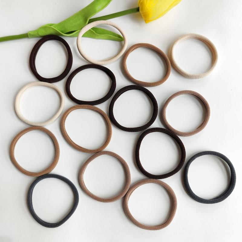 25pcs Large Hair Ties For Girls No Hair Damage Soft Holder Hair Accessories