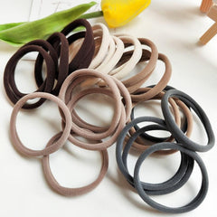 25pcs Large Hair Ties For Girls No Hair Damage Soft Holder Hair Accessories