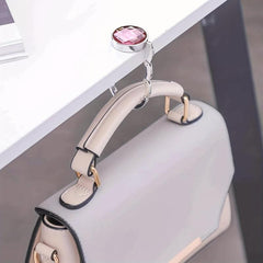 Bag Holder Handbag Hanger Folding Hook Holder Portable Key Ring Rack