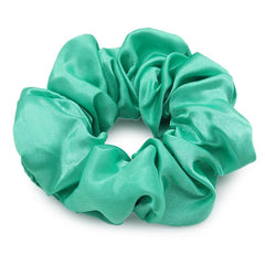 40pcs Y2K Colorful Scrunchies Hair Tie Solid Hair Rope Silky Hair Ring Ponytail