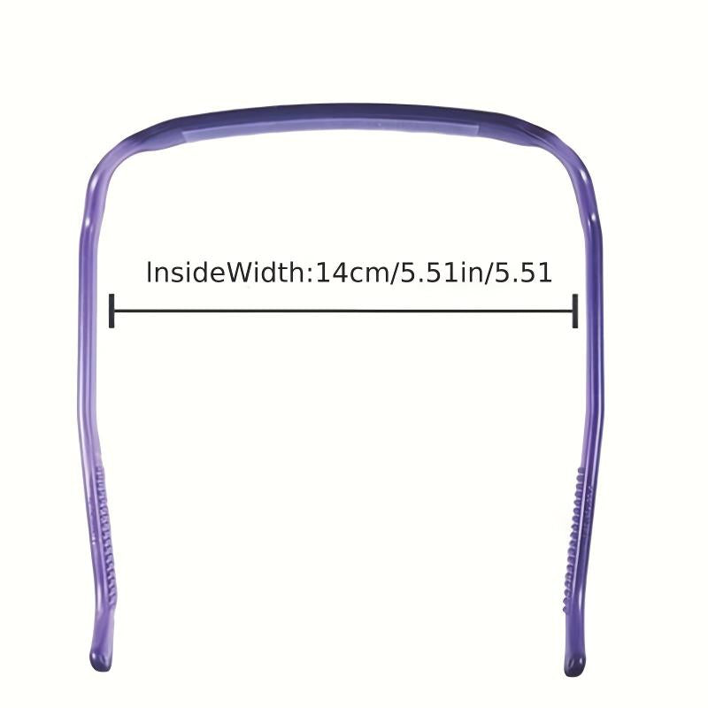 Curly Headband Thick Hair Band Square Shape Head Hoop Women's Hair Accessories