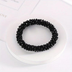 Crystal Hair Rope Ponytail Holder Hair Accessories