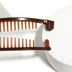 2pcs Wave Hair Clip Combs Solid Hair Accessories