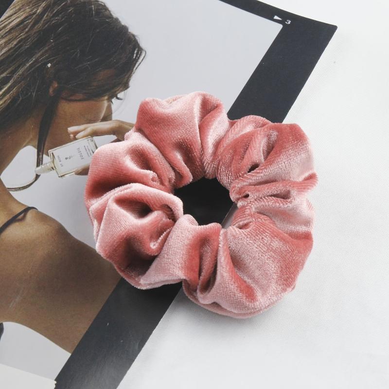 6PCS Velvet Hair Scrunchies Elastic Bands Hair Accessories