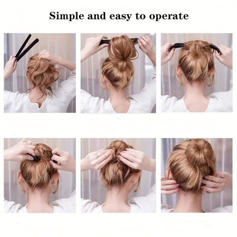 Head Styling Band Updo Hair Tool Band Ponytail Holder Hair Accessories