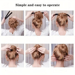 Head Styling Band Updo Hair Tool Band Ponytail Holder Hair Accessories