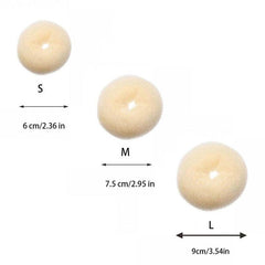 3pcs Foam Sponge Bun Maker Hair Accessory Hair Styler Hair Ropes