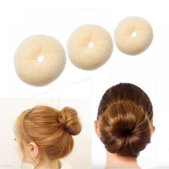3pcs Foam Sponge Bun Maker Hair Accessory Hair Styler Hair Ropes