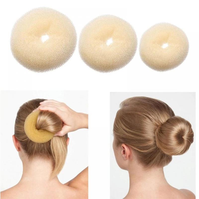 3pcs Foam Sponge Bun Maker Hair Accessory Hair Styler Hair Ropes