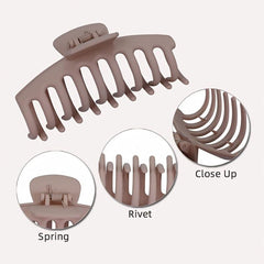 Matte Hair Claw Clips For Thick Hair