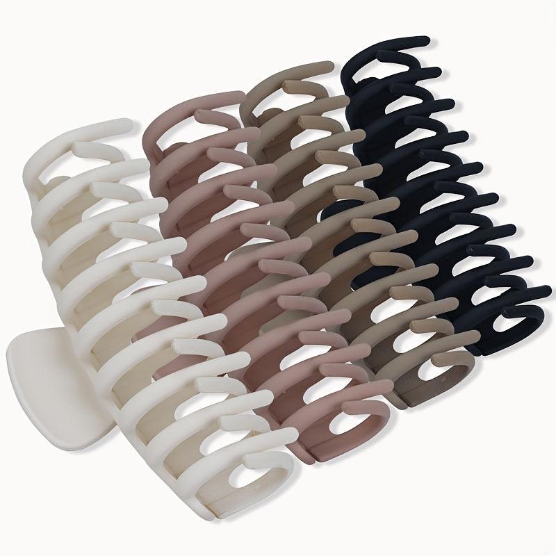 Matte Hair Claw Clips For Thick Hair