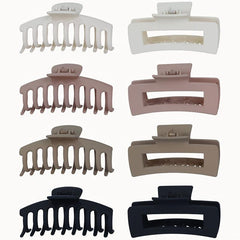 Matte Hair Claw Clips For Thick Hair