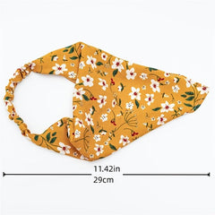 Boho Hair Bandana Triangle Headscarf Floral Y2K