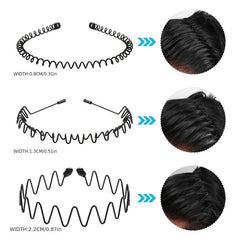Metal Headband Women Hair Bands Mens Hair Band Outdoors Sports Headbands