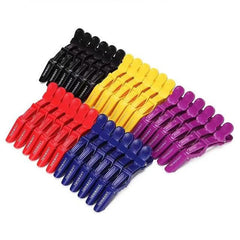 6pcs Matte Hair Sectioning Clip Clamp Hair Grip Hairdressing Salon Tool