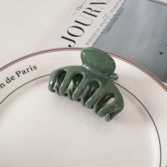 Acrylic Hair Claw Clips for Thin Hair - Small Medium Banana Hair Accessories