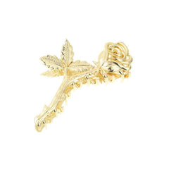 Rose Hair Claw Clip Alloy Metal Hair Clip Golden Silvery Hair Accessories