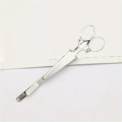 Scissor Shaped Hairpin Punk Hair Clip for Women Girls Hair