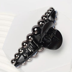 Faux Pearl Hair Claw Clip Back Of Head Updo Hair Shark Claw For Women