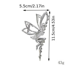 Butterfly Fairy Hair Claw Clip Strong Grip Thick Hair Accessories
