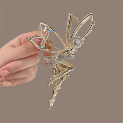 Butterfly Fairy Hair Claw Clip Strong Grip Thick Hair Accessories