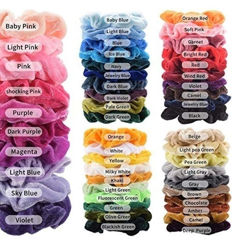 10pcs Hair Scrunchies Hair Tie For Women Or Girls Hair Accessories