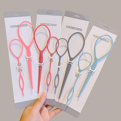 2pcs Hair Twist Styling Bun Maker Foam Shaper Braid Tools Hair Accessories