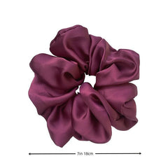 Oversized Satin Silk Extra Large Scrunchie XXL Big Scrunchy Hair Ties