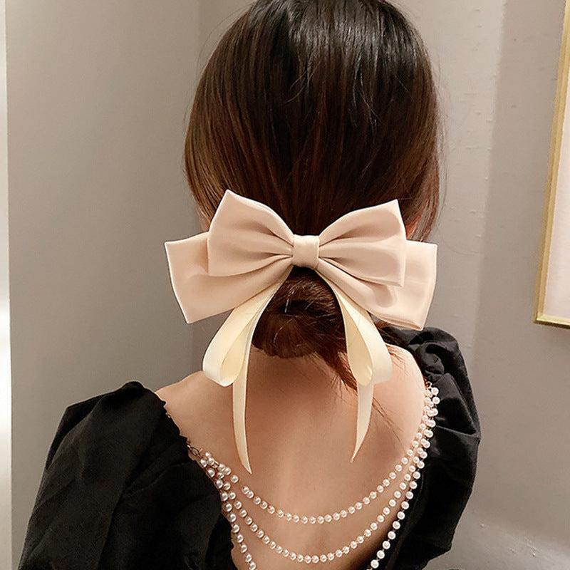 Velvet Hair Bow Clips for Women Girls Bows Hair Clip French Barrettes Hair Pins