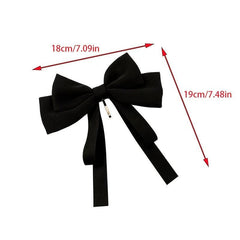 Velvet Hair Bow Clips for Women Girls Bows Hair Clip French Barrettes Hair Pins