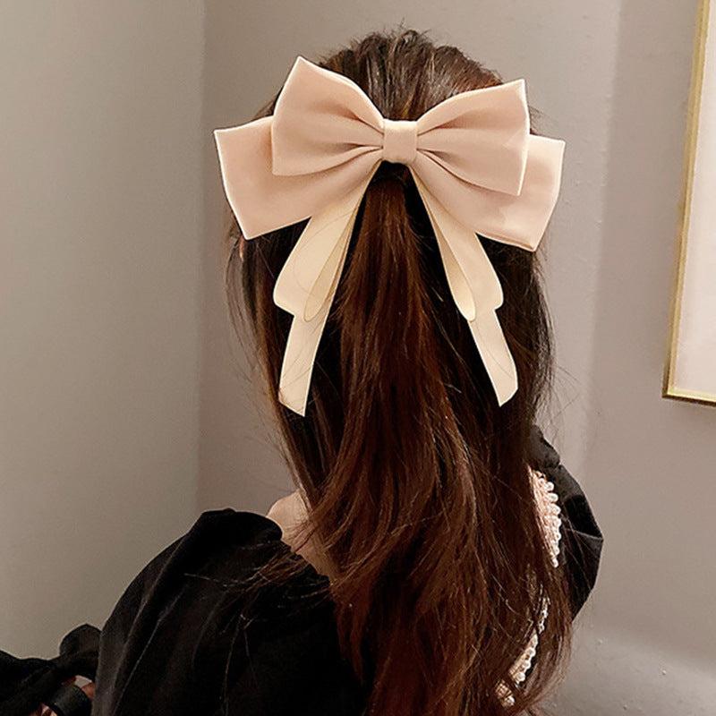 Velvet Hair Bow Clips for Women Girls Bows Hair Clip French Barrettes Hair Pins