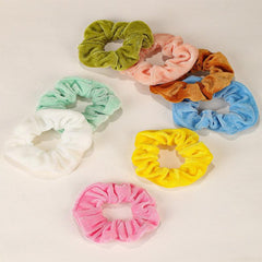 50pcs Toddler Girls Velvet Scrunchie Pack