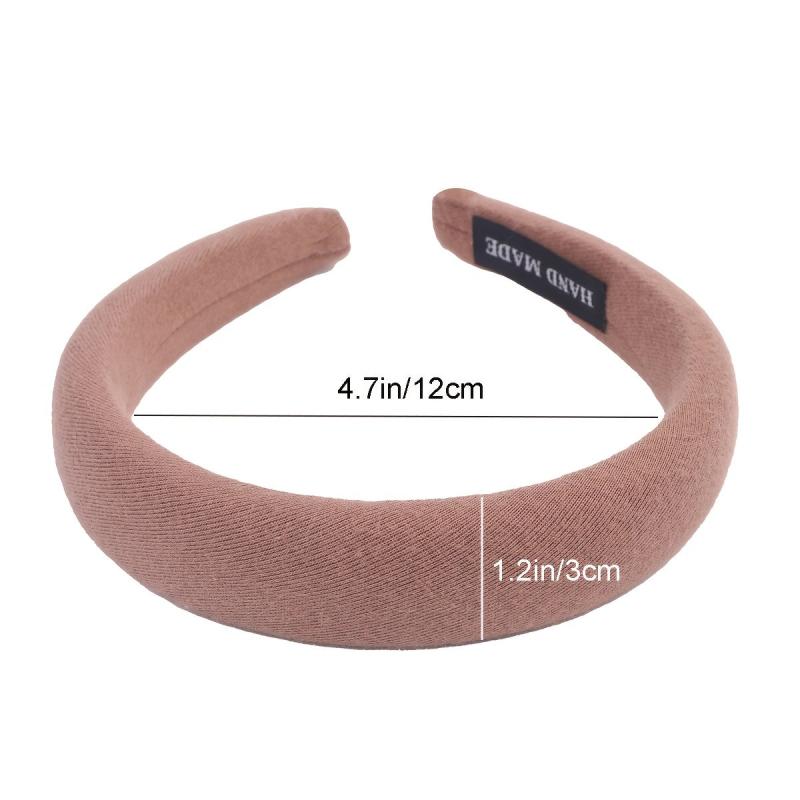 Colorful Fabric Padded Headband Hair Hoop Women Hair Accessory