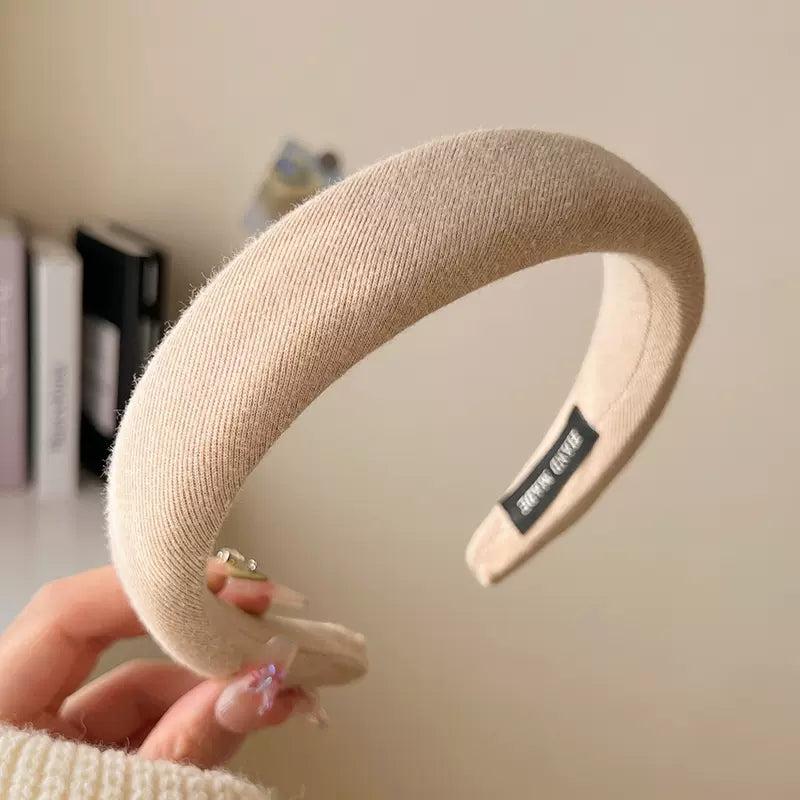 Colorful Fabric Padded Headband Hair Hoop Women Hair Accessory