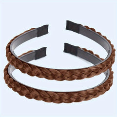 Synthetic Fish Teeth Tooth Fishtail Wig Braid Headband Band