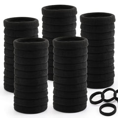 100 Large Hair Ties for Thick Hair Elastic Hair Bands No Seamless