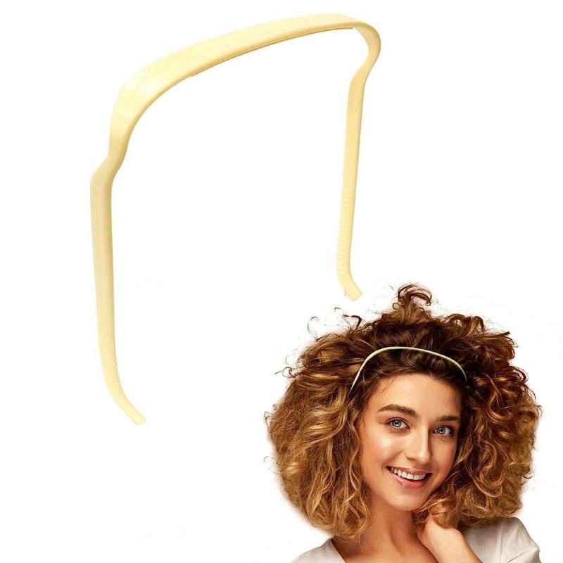 Curly Thick Hair Headband Medium Invisible Hair Hoop Accessory