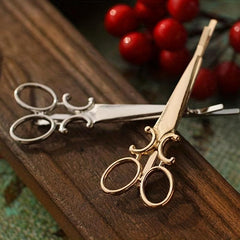 Gothic Style Scissors Hairpin Ladies Hairpin Bangs Clip