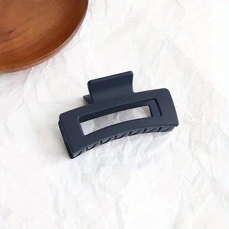 Matte Hair Claw Clip Non Slip Strong Hold Grip Hair Jaw Clip